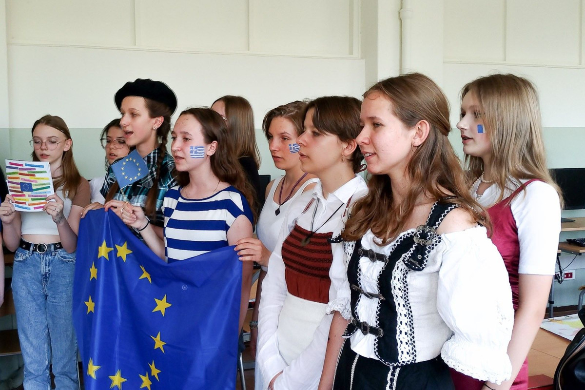 W Szkole Podstawowej nr 4 przy ul. Bielskiej zorganizowano dwudniowe obchody Dni Europy.