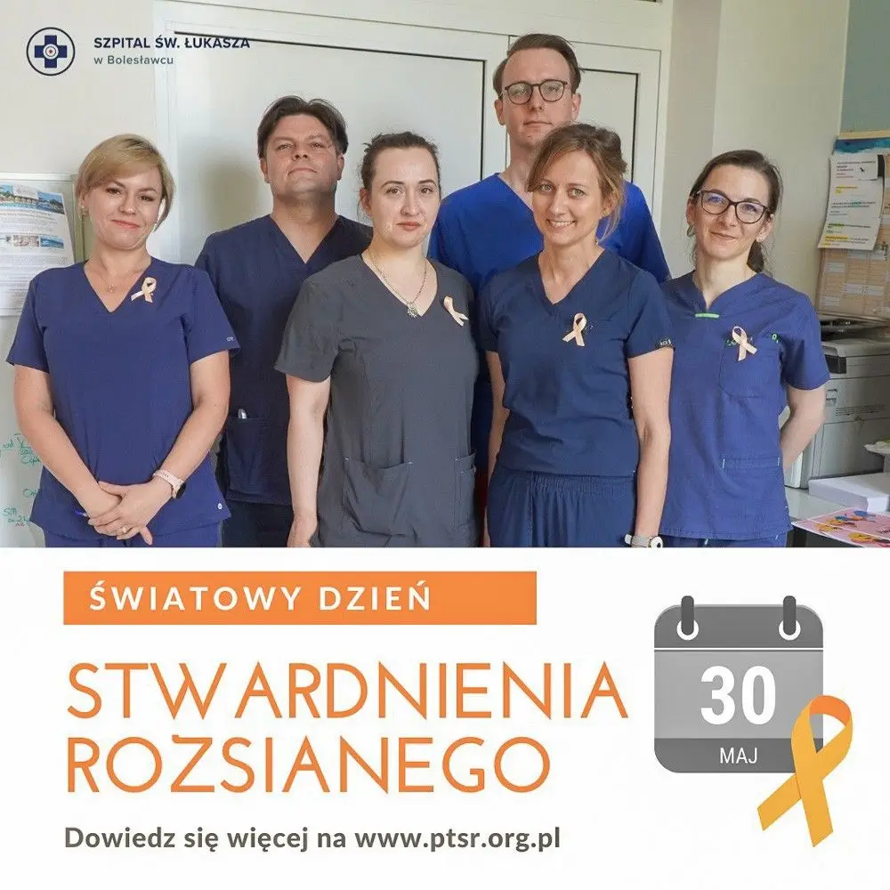 Światowy Dzień SM – infografika Szpitala Świętego Łukasza