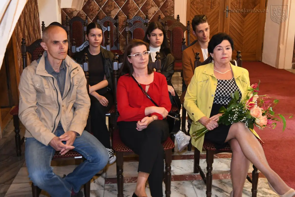 Złote gody państwa Izdebskich i Zmaczyńskich