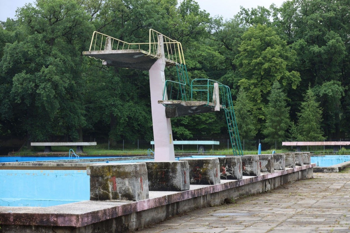 Baseny przy ulicy Spacerowej w Bolesławcu