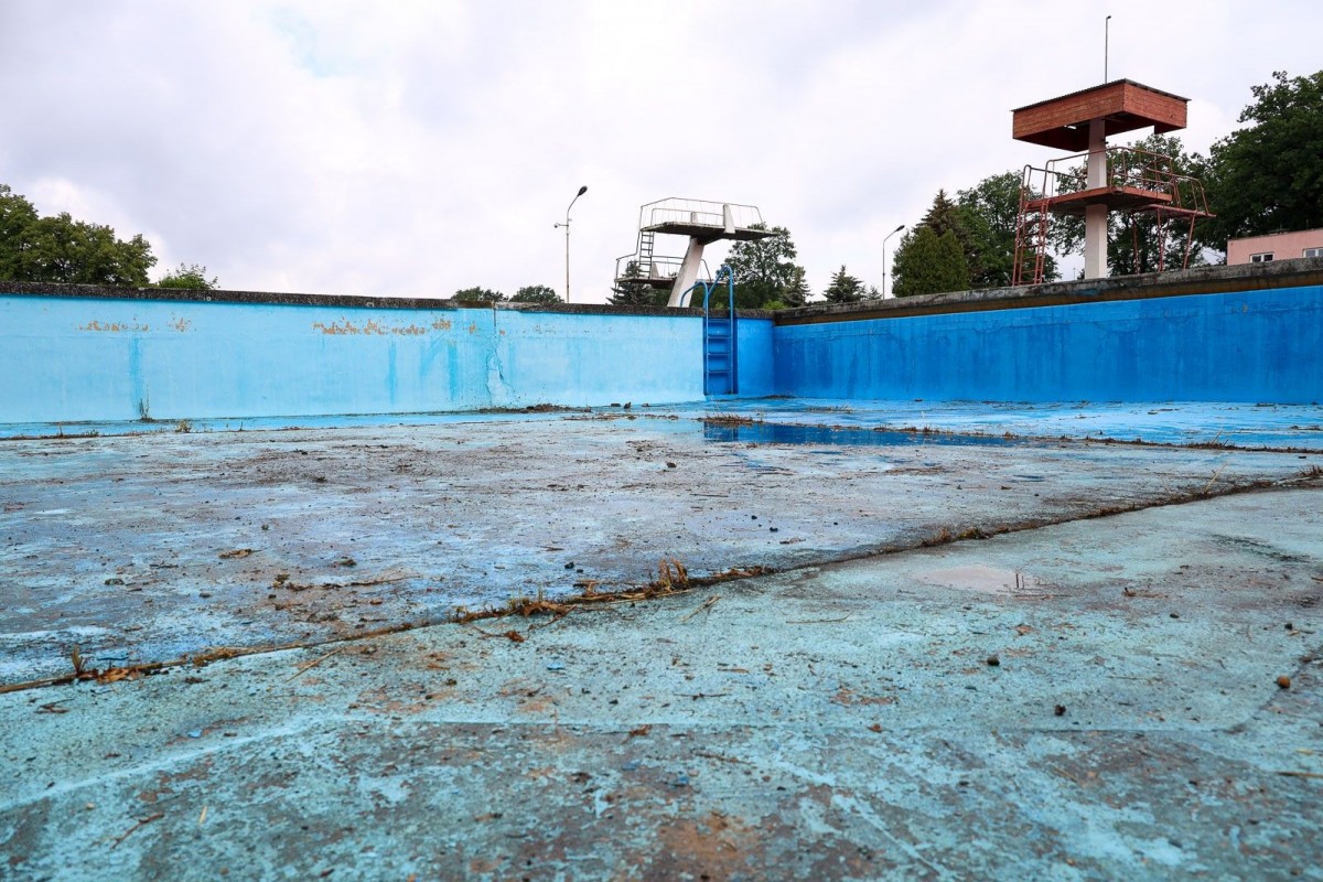 Baseny przy ulicy Spacerowej w Bolesławcu