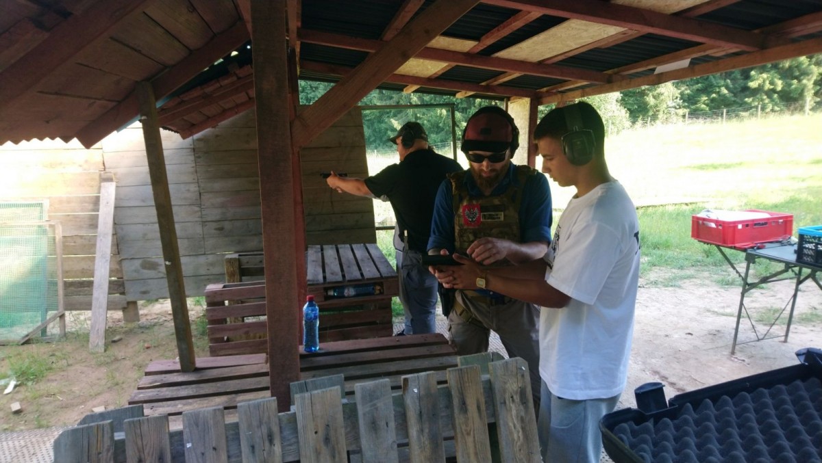 Zajęcia na strzelnicy