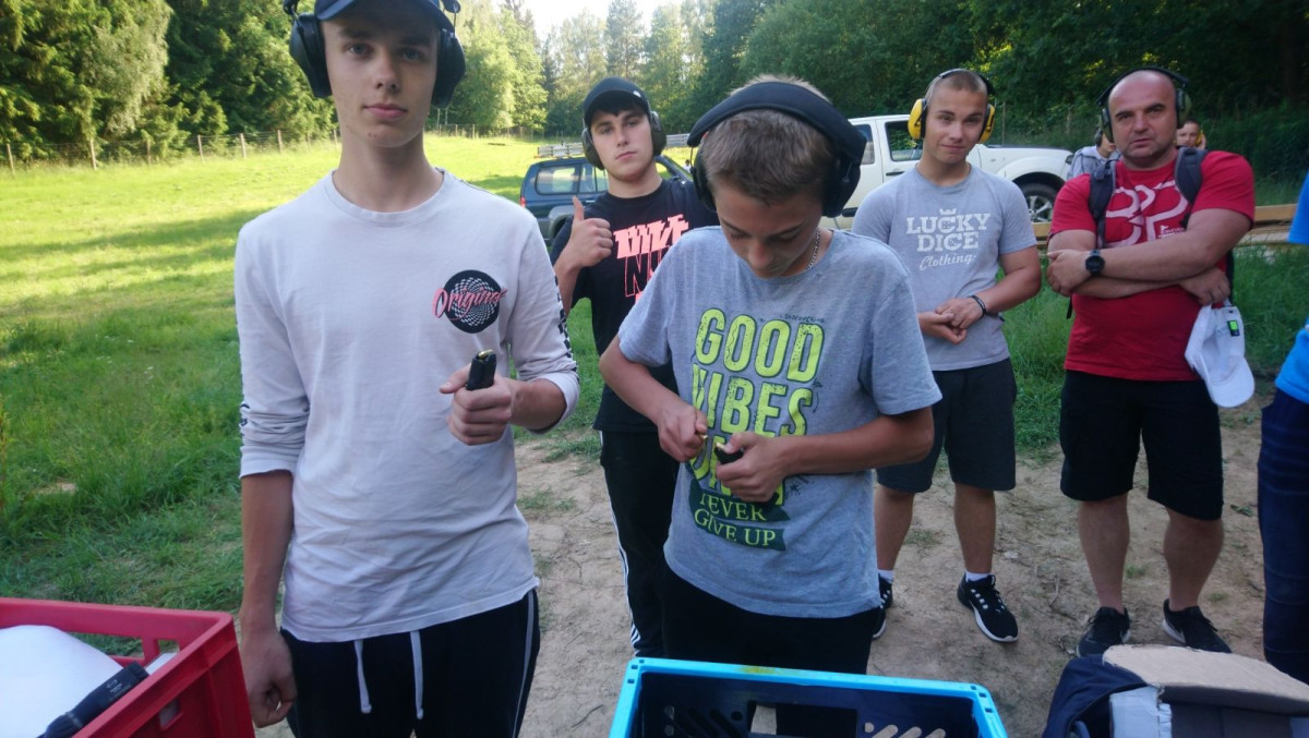 Zajęcia na strzelnicy