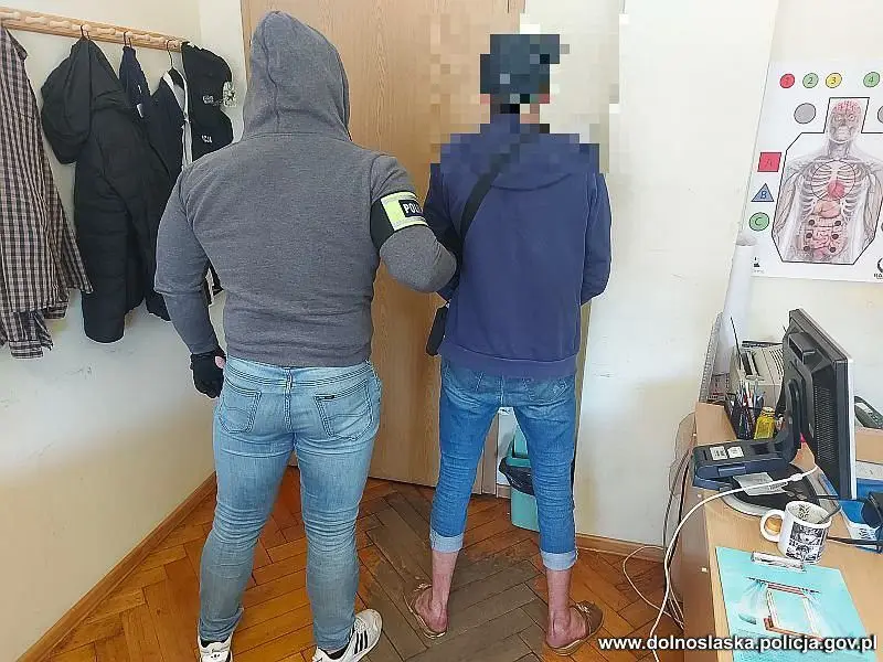 Policjant i podejrzany