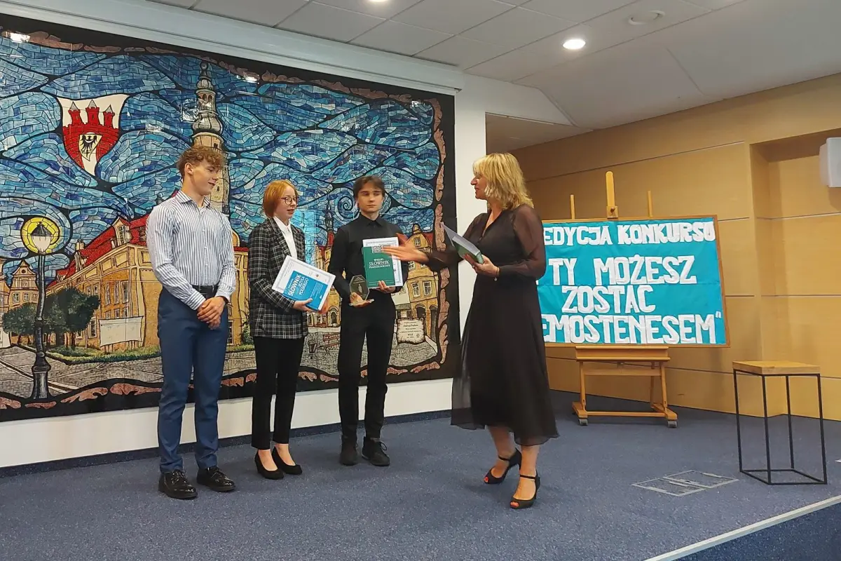 Finaliści konkursu krasomówczego im. Moniki Kalinowskiej