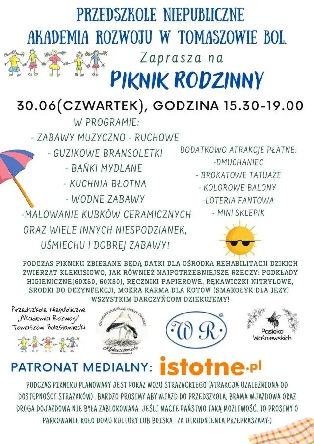 Piknik Rodzinny w Tomaszowie Bolesławieckim