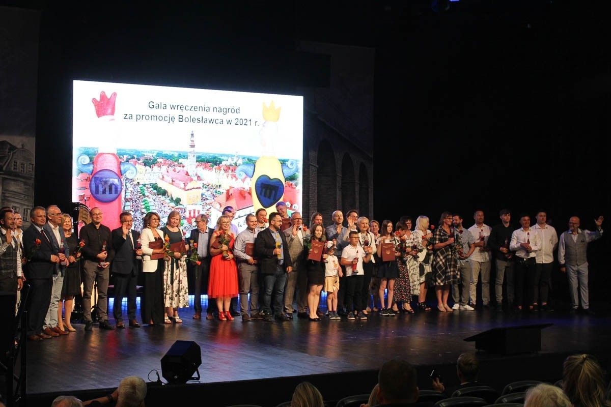 Rozdanie nagród za promocję Bolesławca w 2021 roku