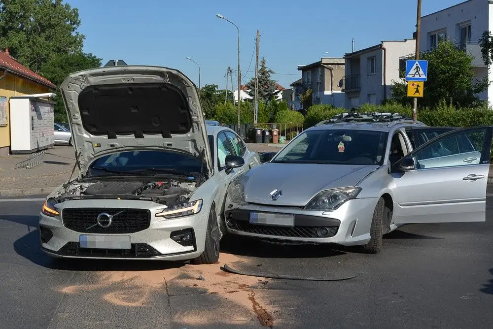 Wypadek na skrzyżowaniu Góralska–Staszica w Bolesławcu
