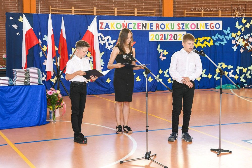 Zakończenie roku szkolnego w SP nr 1 w Bolesławcu