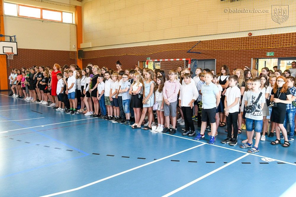 Zakończenie roku szkolnego w SP nr 1 w Bolesławcu