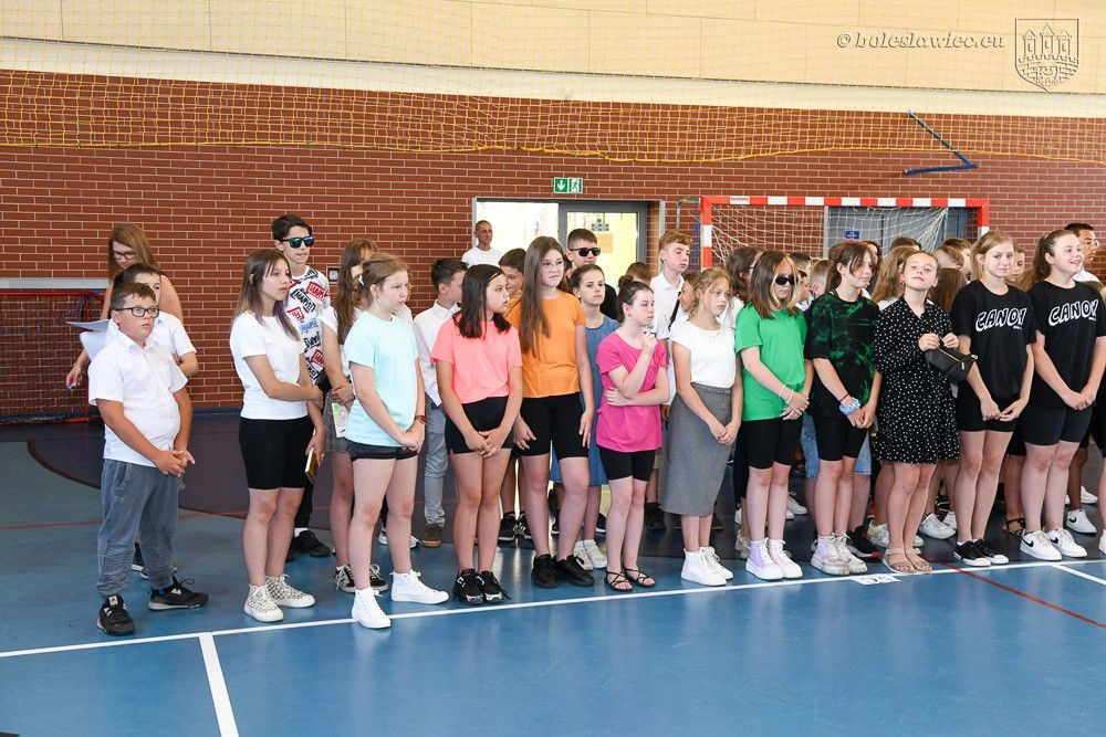 Zakończenie roku szkolnego w SP nr 1 w Bolesławcu