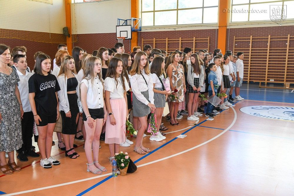 Zakończenie roku szkolnego w SP nr 1 w Bolesławcu