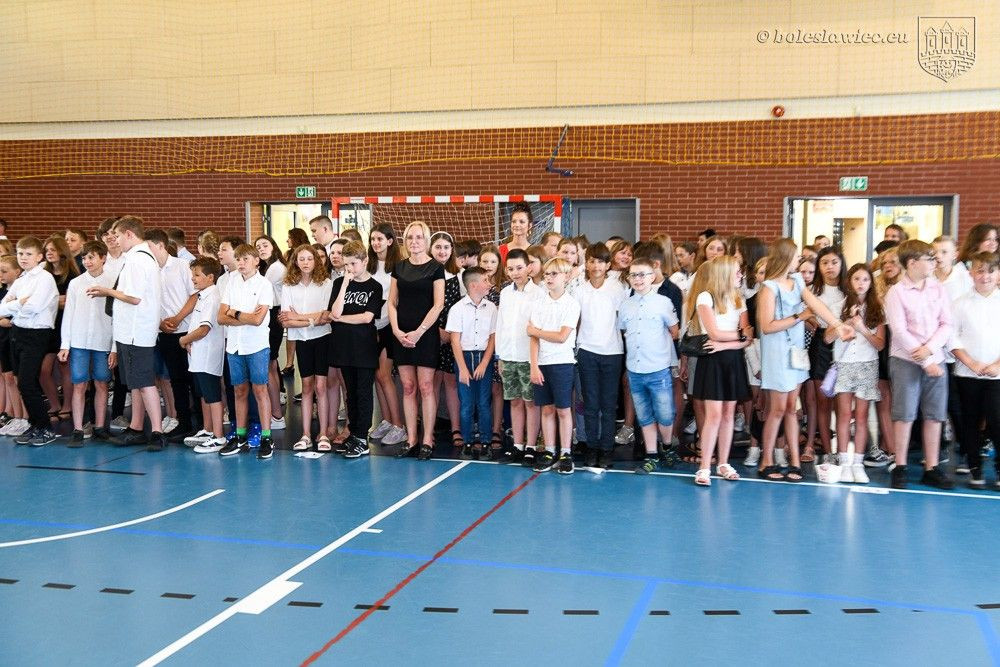 Zakończenie roku szkolnego w SP nr 1 w Bolesławcu