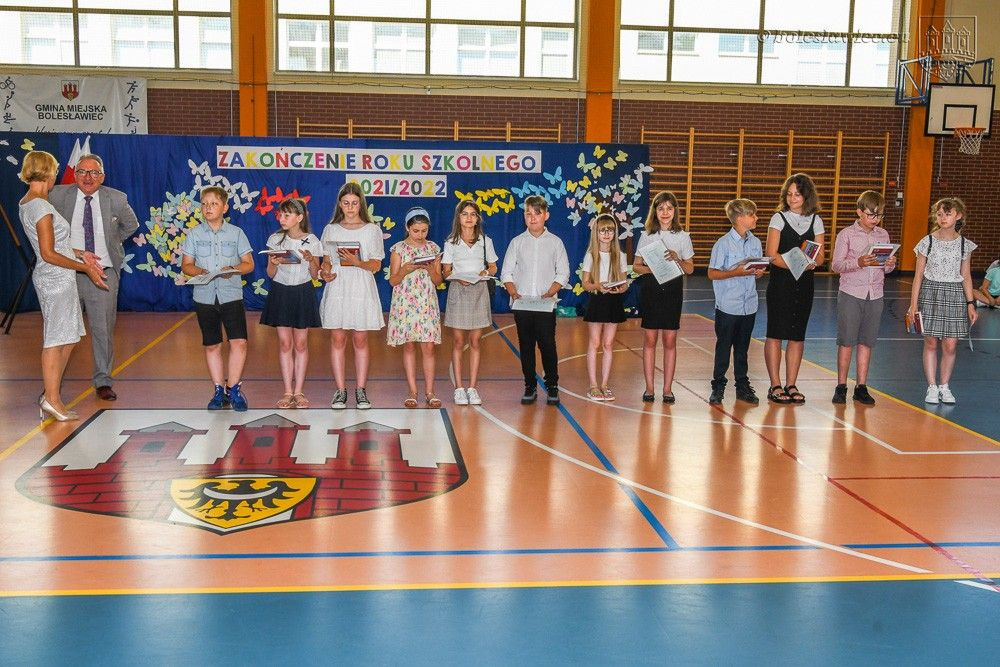 Zakończenie roku szkolnego w SP nr 1 w Bolesławcu