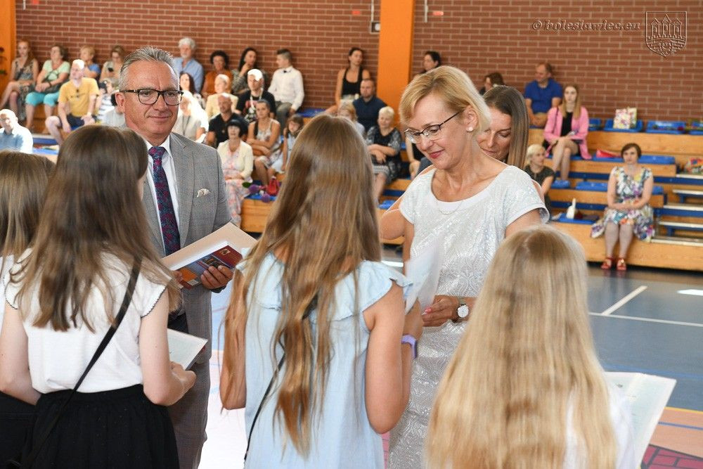 Zakończenie roku szkolnego w SP nr 1 w Bolesławcu