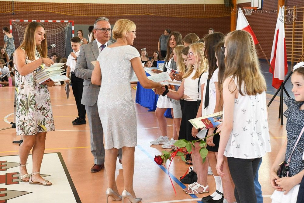 Zakończenie roku szkolnego w SP nr 1 w Bolesławcu