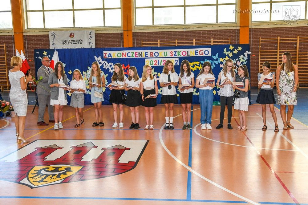 Zakończenie roku szkolnego w SP nr 1 w Bolesławcu