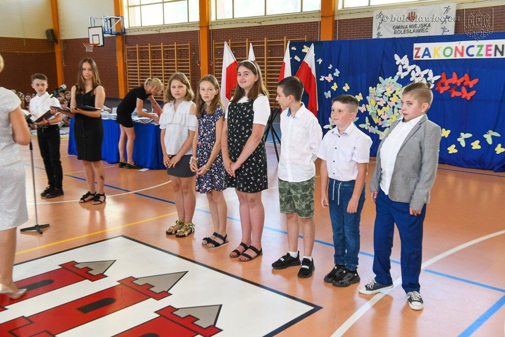 Zakończenie roku szkolnego w SP nr 1 w Bolesławcu