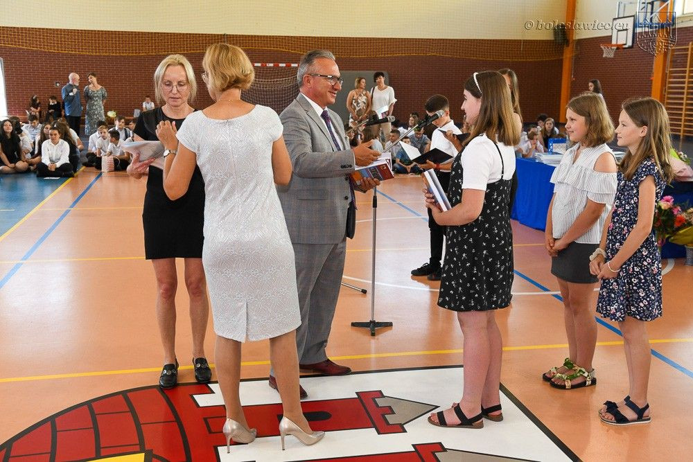 Zakończenie roku szkolnego w SP nr 1 w Bolesławcu