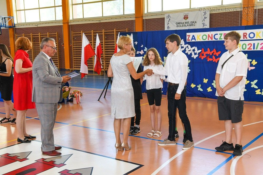 Zakończenie roku szkolnego w SP nr 1 w Bolesławcu