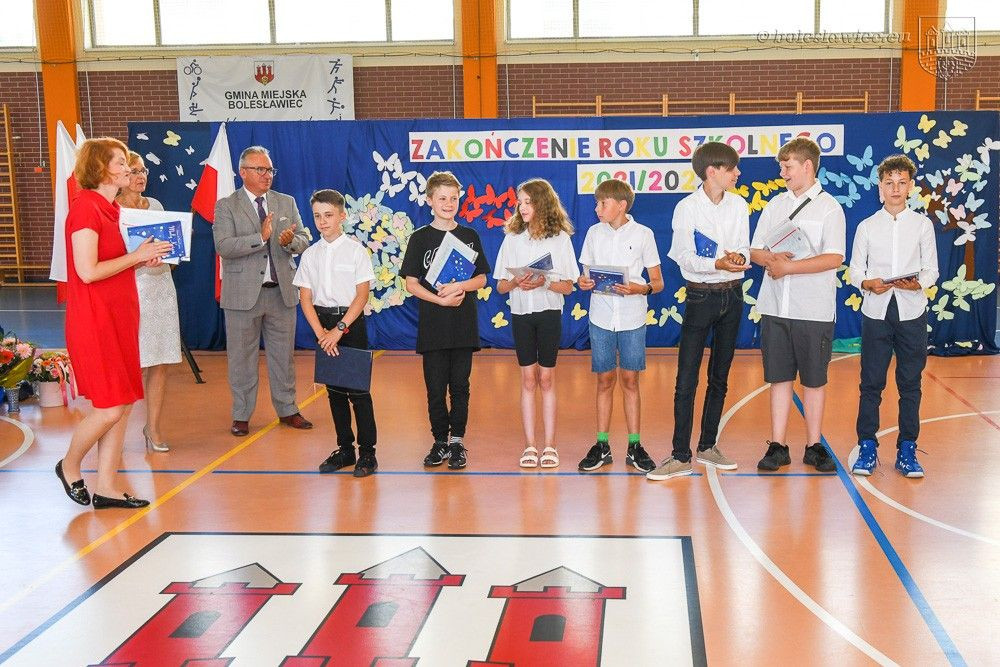 Zakończenie roku szkolnego w SP nr 1 w Bolesławcu