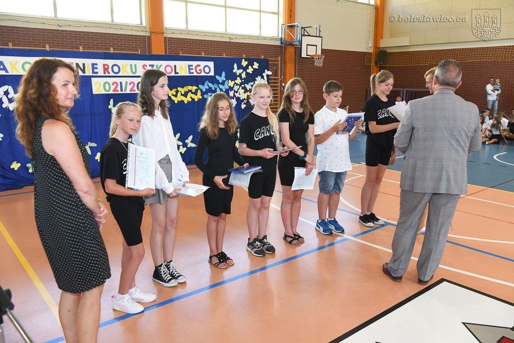 Zakończenie roku szkolnego w SP nr 1 w Bolesławcu
