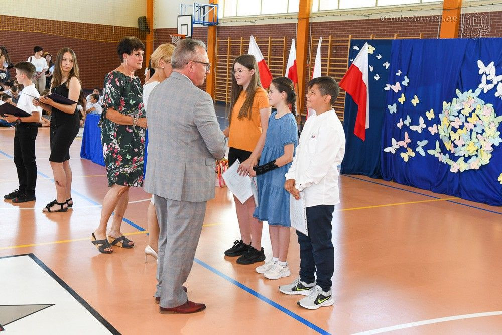 Zakończenie roku szkolnego w SP nr 1 w Bolesławcu