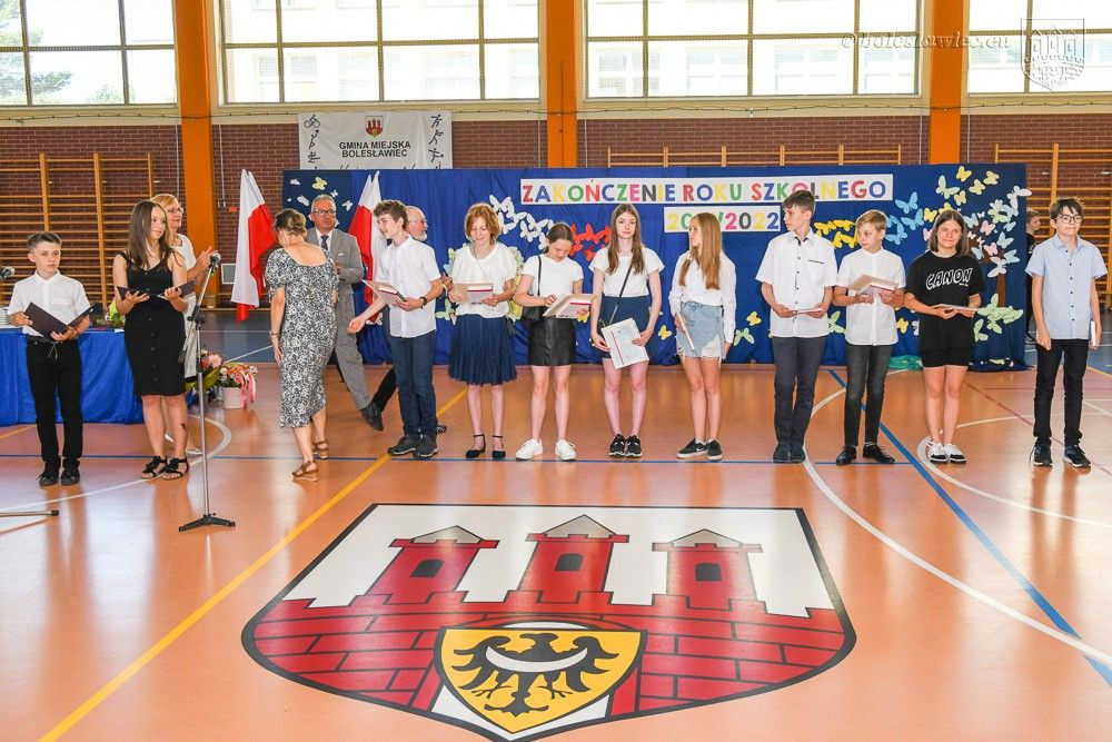 Zakończenie roku szkolnego w SP nr 1 w Bolesławcu