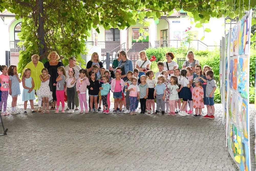 Bolesławieckie przedszkolaki przygotowały wystawę dla dzieci z Ukrainy