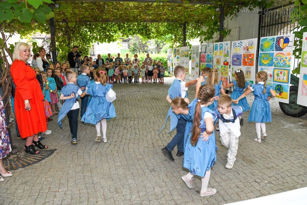 Bolesławieckie przedszkolaki przygotowały wystawę dla dzieci z Ukrainy