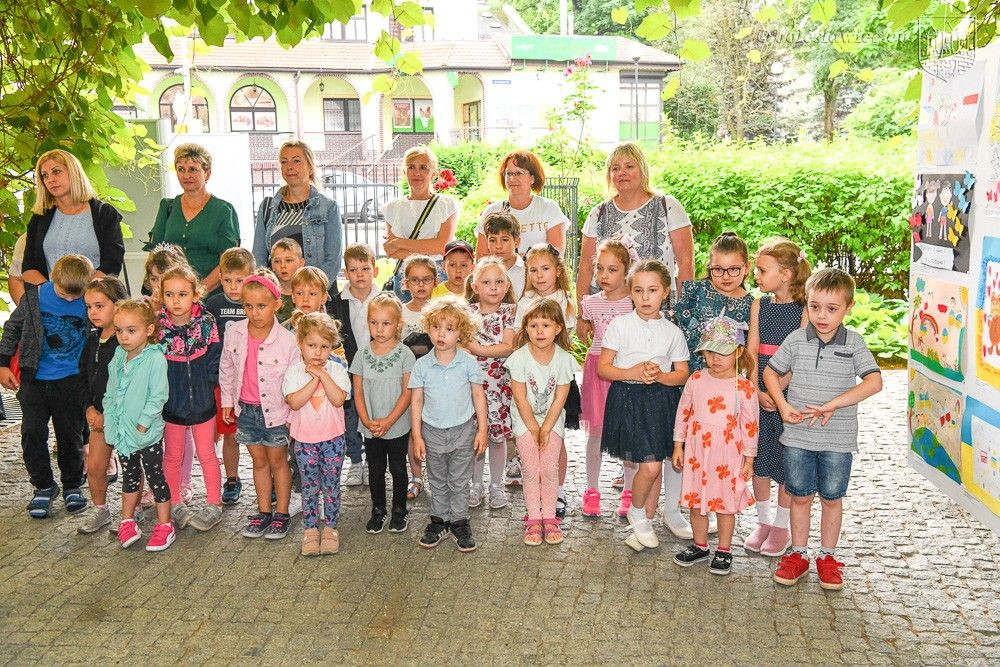 Bolesławieckie przedszkolaki przygotowały wystawę dla dzieci z Ukrainy