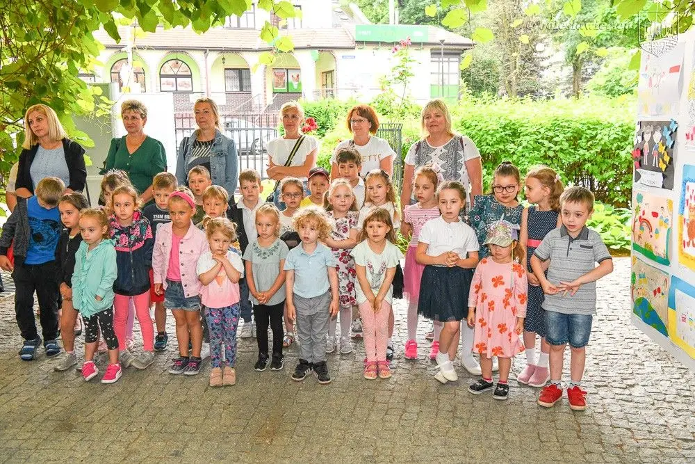Bolesławieckie przedszkolaki przygotowały wystawę dla dzieci z Ukrainy