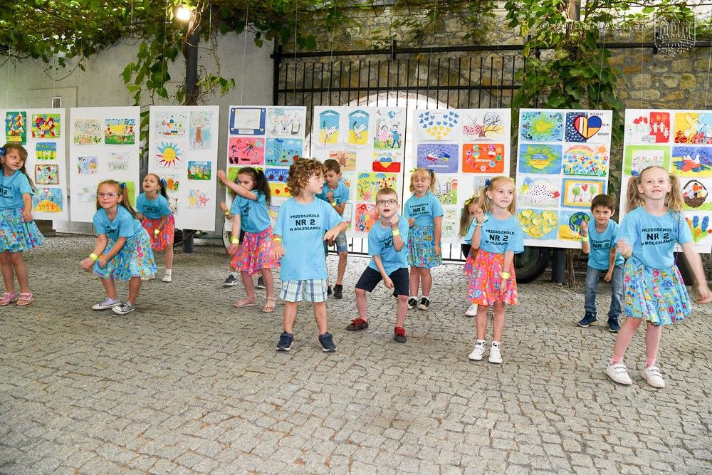 Bolesławieckie przedszkolaki przygotowały wystawę dla dzieci z Ukrainy