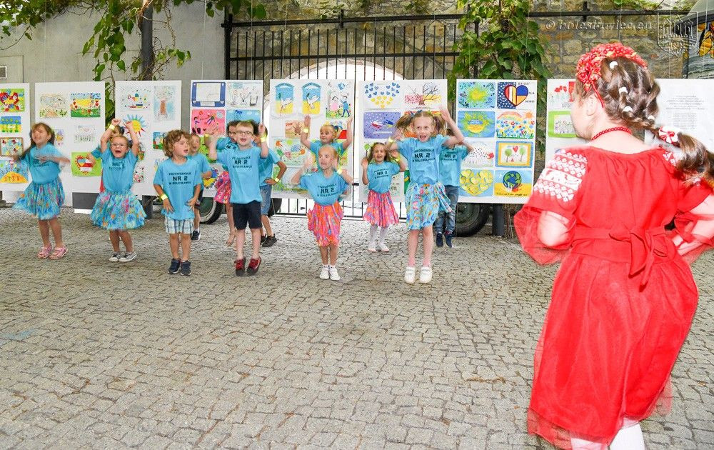 Bolesławieckie przedszkolaki przygotowały wystawę dla dzieci z Ukrainy