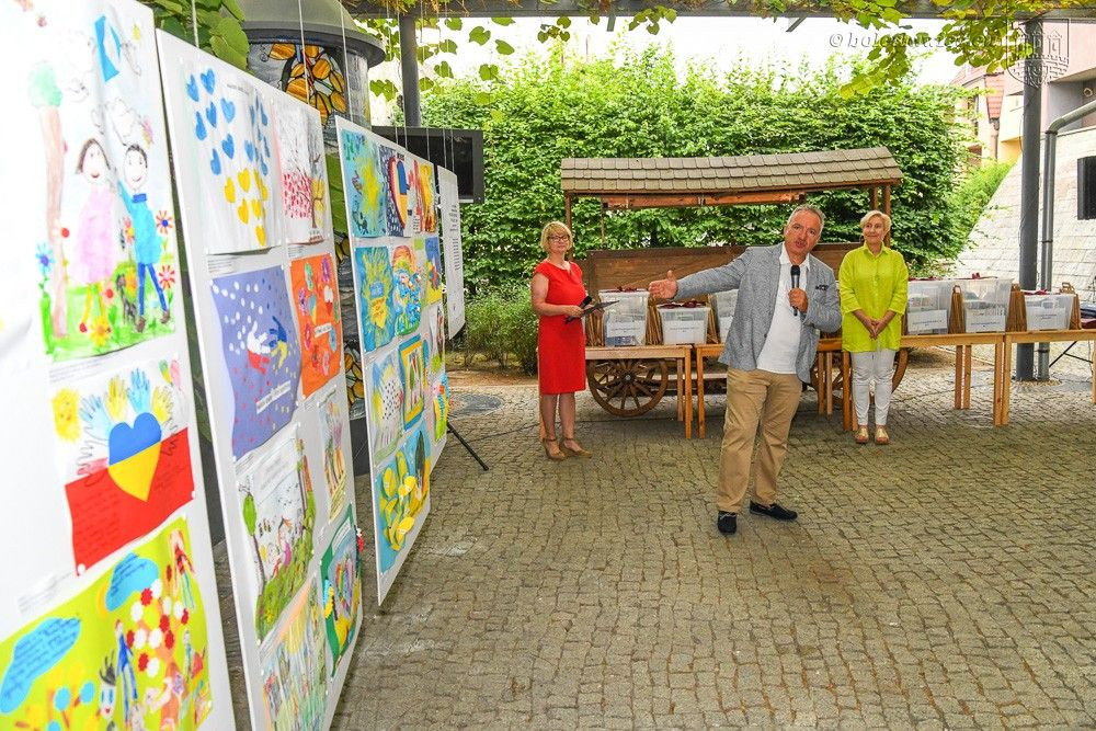 Bolesławieckie przedszkolaki przygotowały wystawę dla dzieci z Ukrainy