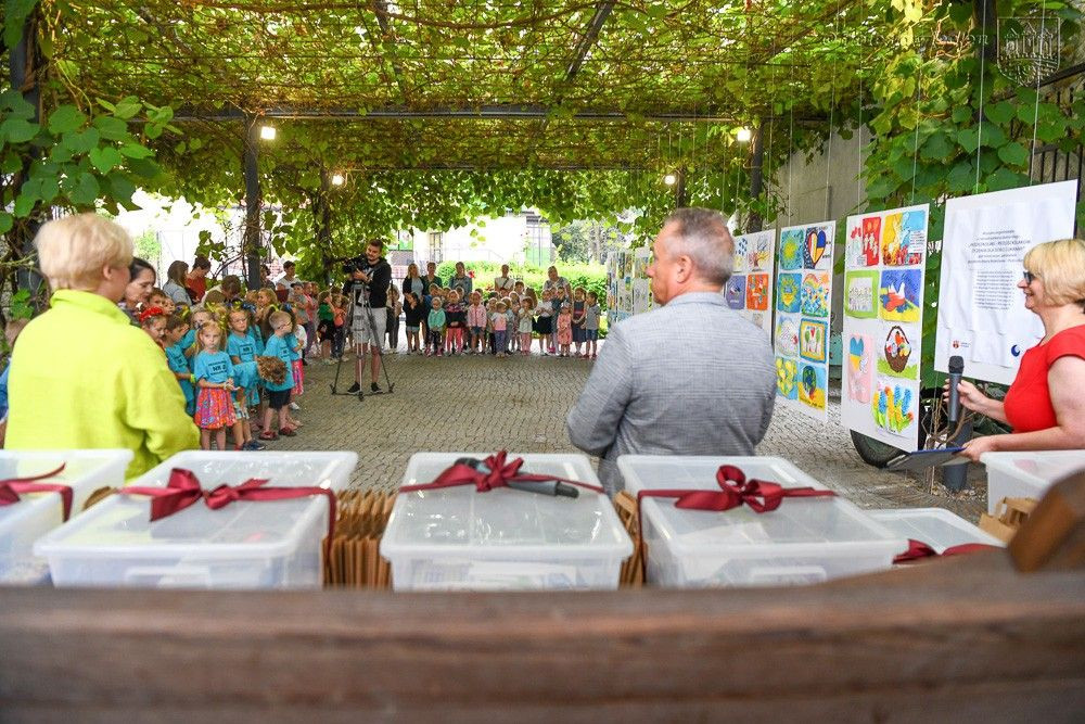 Bolesławieckie przedszkolaki przygotowały wystawę dla dzieci z Ukrainy