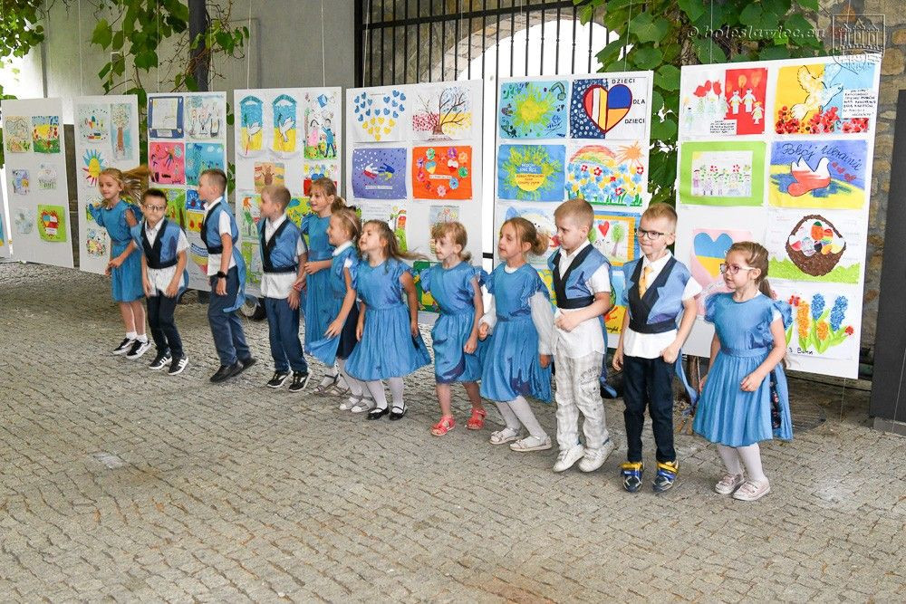 Bolesławieckie przedszkolaki przygotowały wystawę dla dzieci z Ukrainy