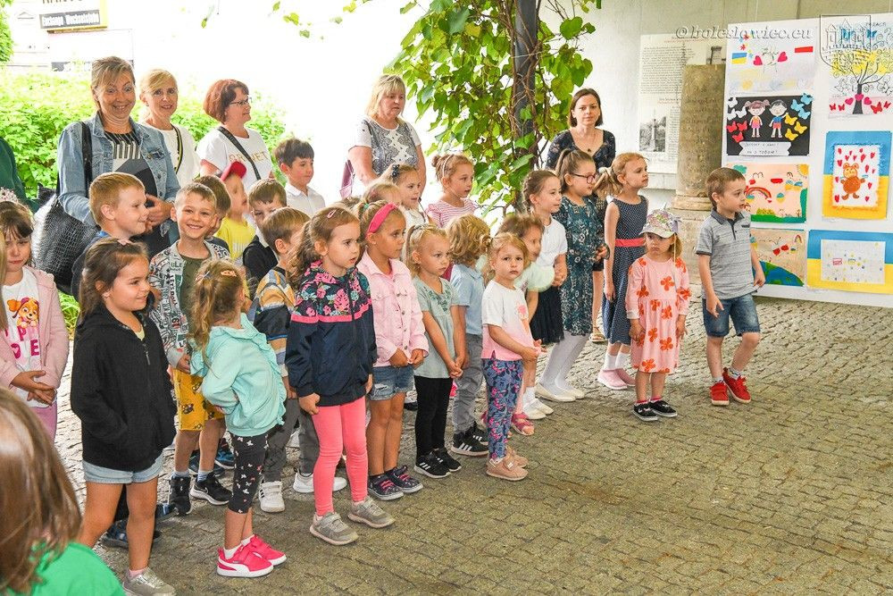 Bolesławieckie przedszkolaki przygotowały wystawę dla dzieci z Ukrainy
