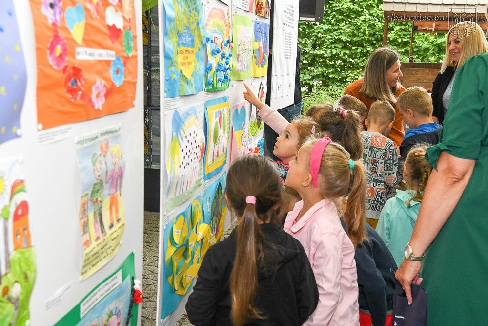 Bolesławieckie przedszkolaki przygotowały wystawę dla dzieci z Ukrainy