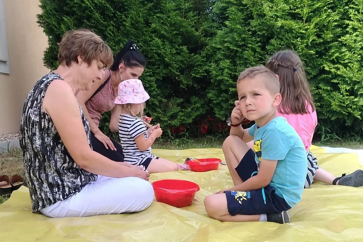 Piknik Rodzinny w Przedszkolu Akademia Rozwoju w Tomaszowie Bolesławieckim