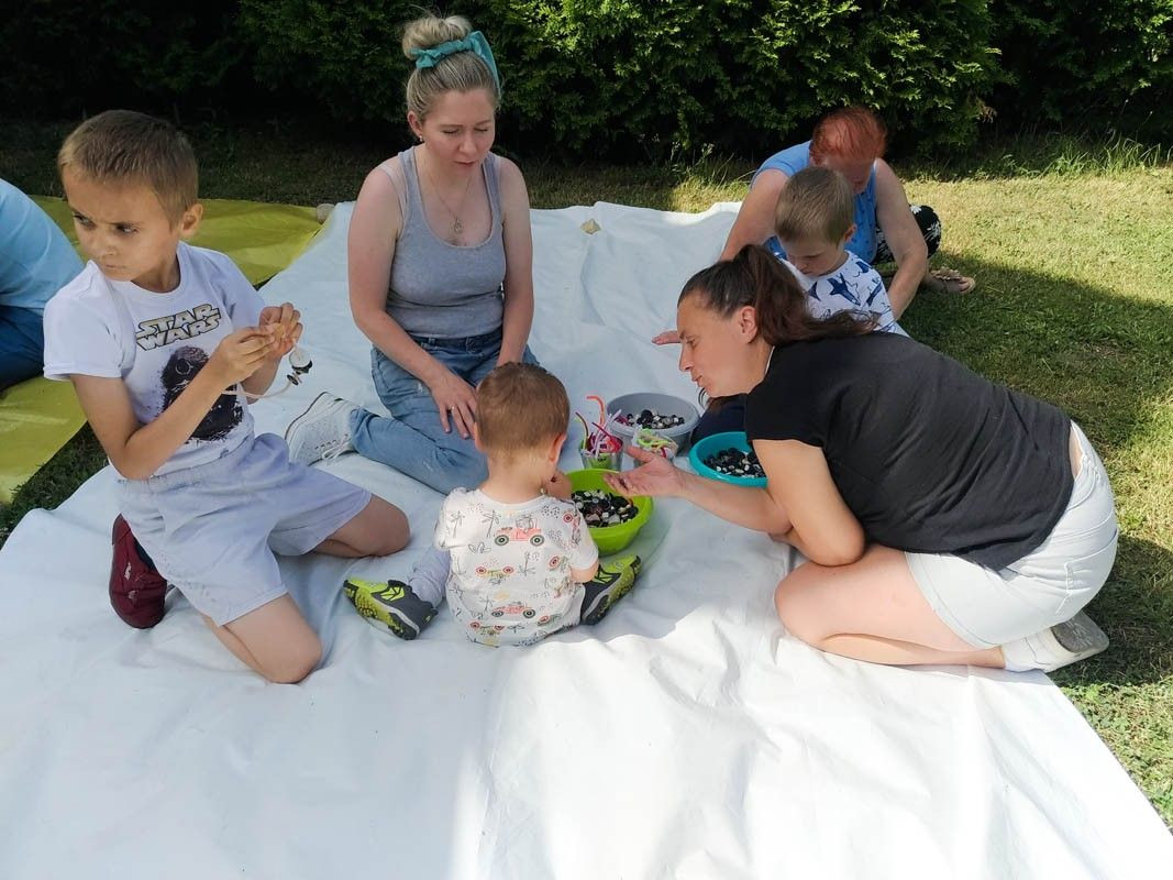 Piknik Rodzinny w Przedszkolu Akademia Rozwoju w Tomaszowie Bolesławieckim