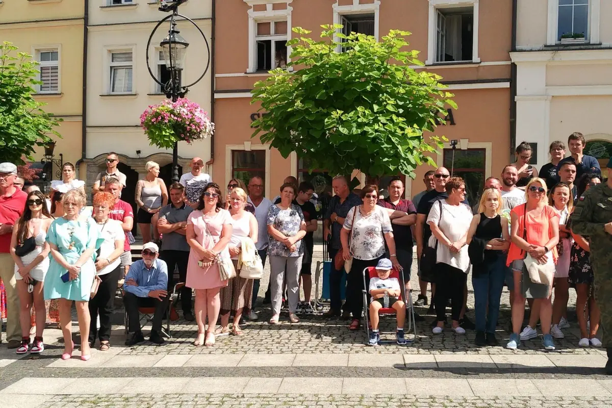 Uroczysta przysięga żołnierzy Dobrowolnej Zasadniczej Służby Wojskowej