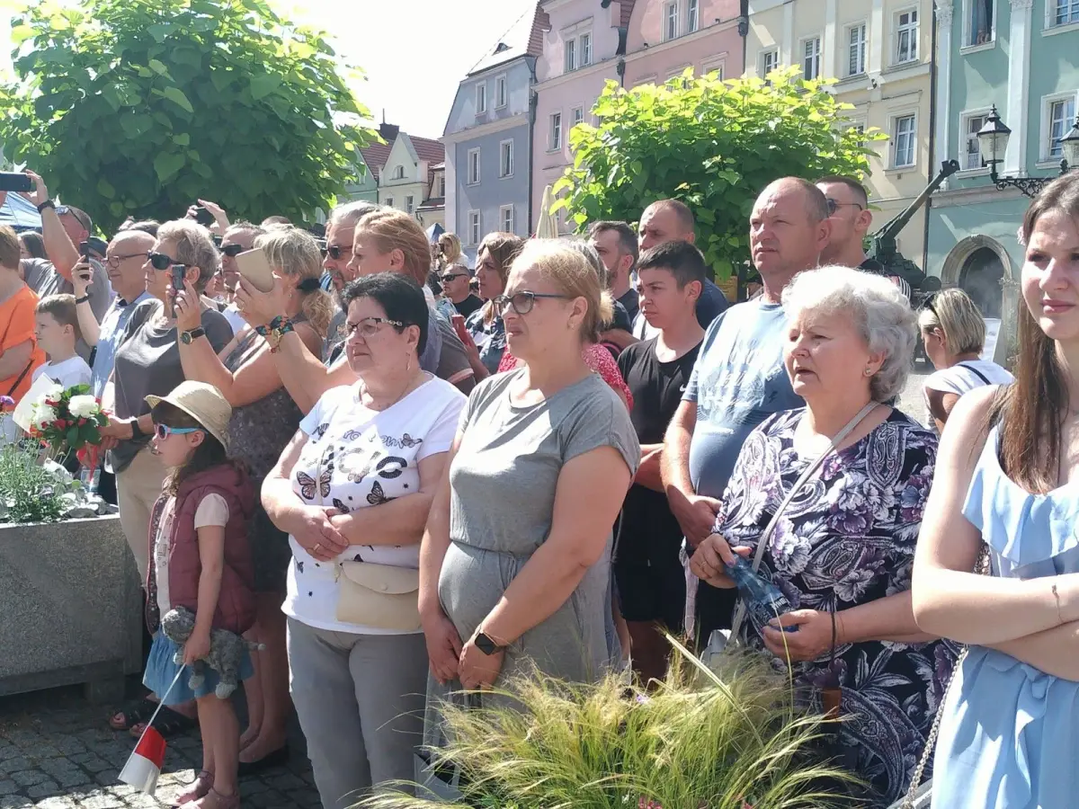 Uroczysta przysięga żołnierzy Dobrowolnej Zasadniczej Służby Wojskowej