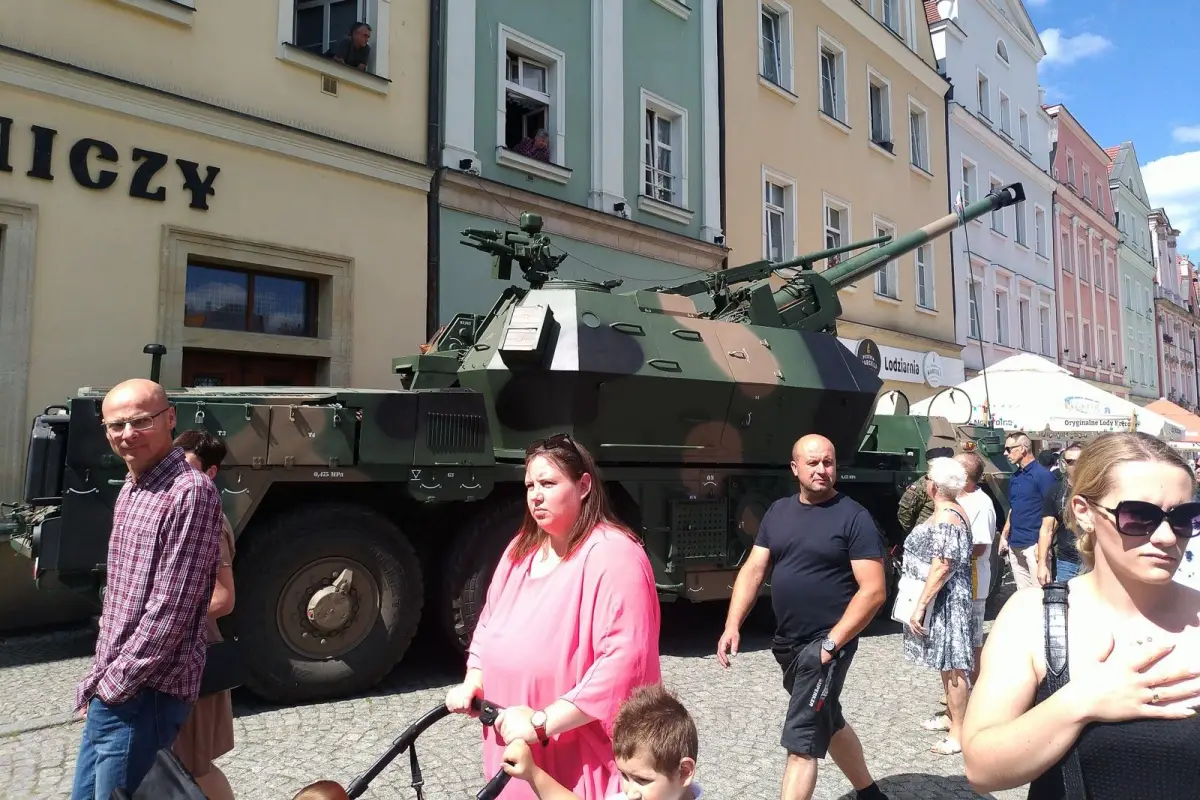 Uroczysta przysięga żołnierzy Dobrowolnej Zasadniczej Służby Wojskowej