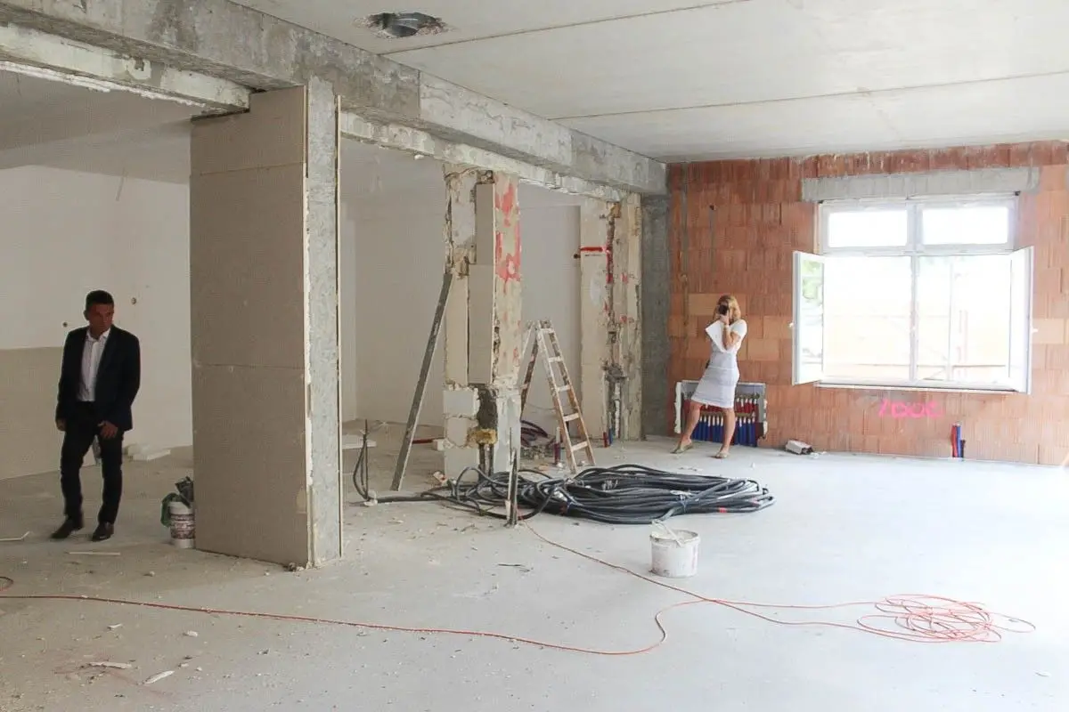 Szpital św. Łukasza w Bolesławcu to jeden wielki plac budowy