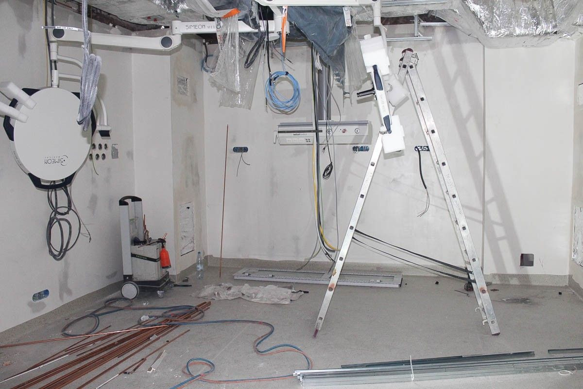 Szpital św. Łukasza w Bolesławcu to jeden wielki plac budowy