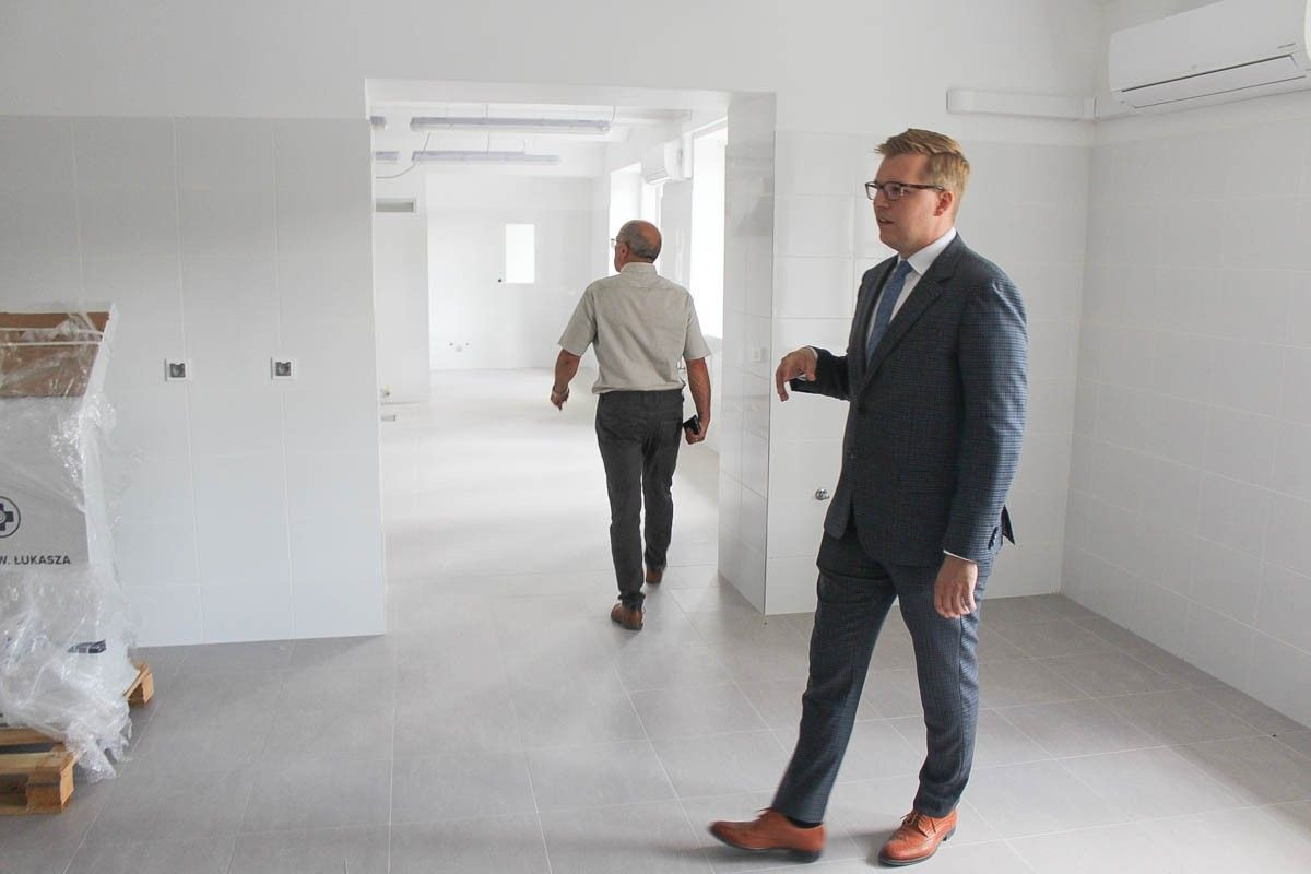 Szpital św. Łukasza w Bolesławcu to jeden wielki plac budowy