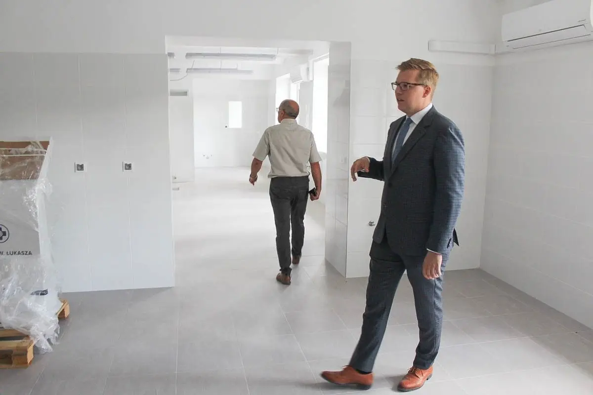 Szpital św. Łukasza w Bolesławcu to jeden wielki plac budowy