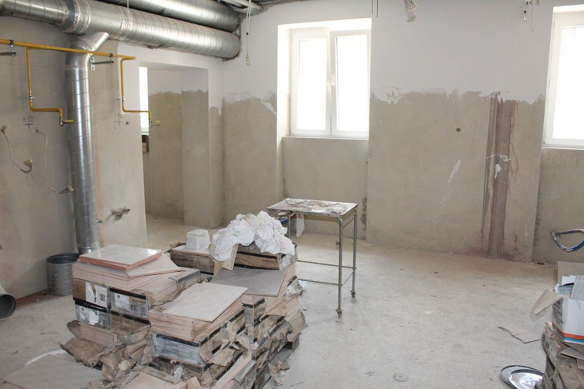 Szpital św. Łukasza w Bolesławcu to jeden wielki plac budowy