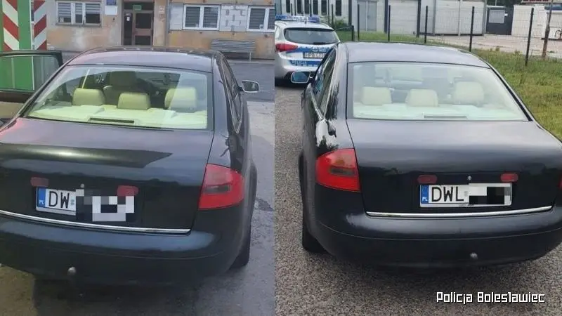 Akcje policji przy ulicy Kościuszki
